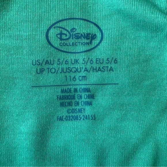 Disney Elsa Frozen crew neck long sleeve night shirt size 5/6 NWT - Picture 5 of 8